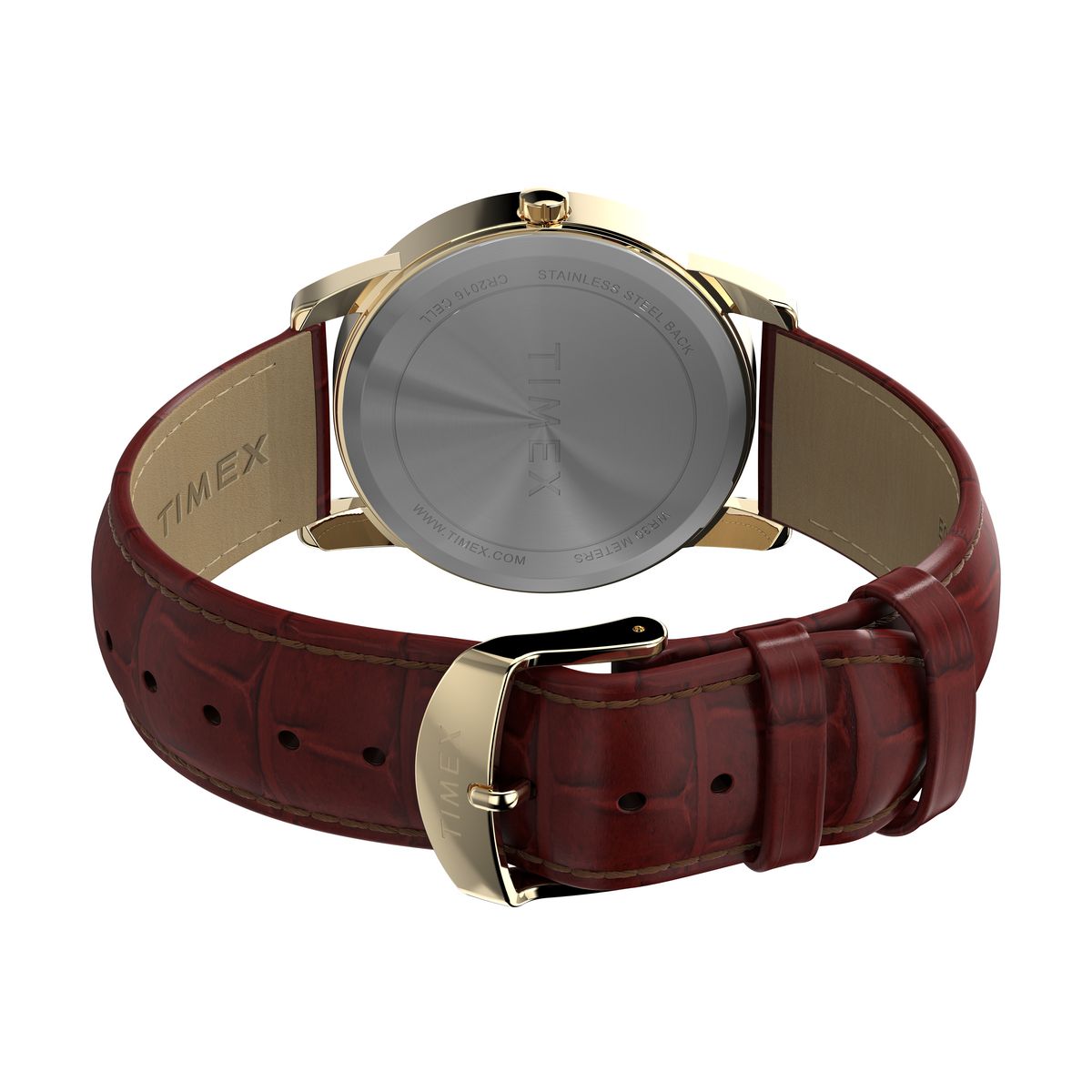 TW2W95500 Reloj Timex Easy Reader de hombre correa de cuero