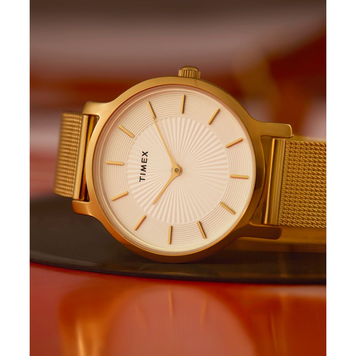 TW2Y10300 Reloj Timex Transcend de mujer banda mesh