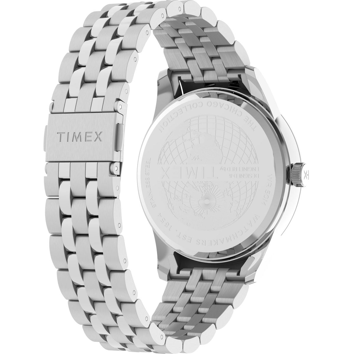 TW2Y21500 Reloj Timex Chicago de hombre correa de metal