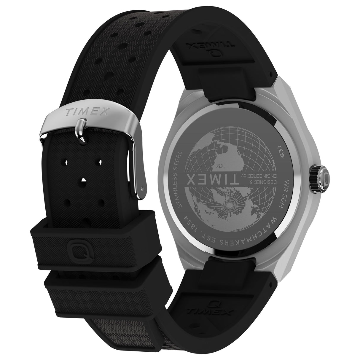 TW2Y24900 Reloj Timex Q Continental de hombre correa de caucho