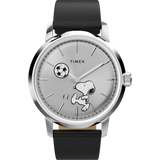TW2Y53800 Reloj Timex Marlin Soccer Snoopy de hombre correa de piel
