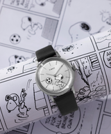 TW2Y53800 Reloj Timex Marlin Soccer Snoopy de hombre correa de piel