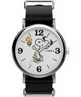 TW2Y60900 Reloj Timex Weekender Snoopy de hombre correa de piel