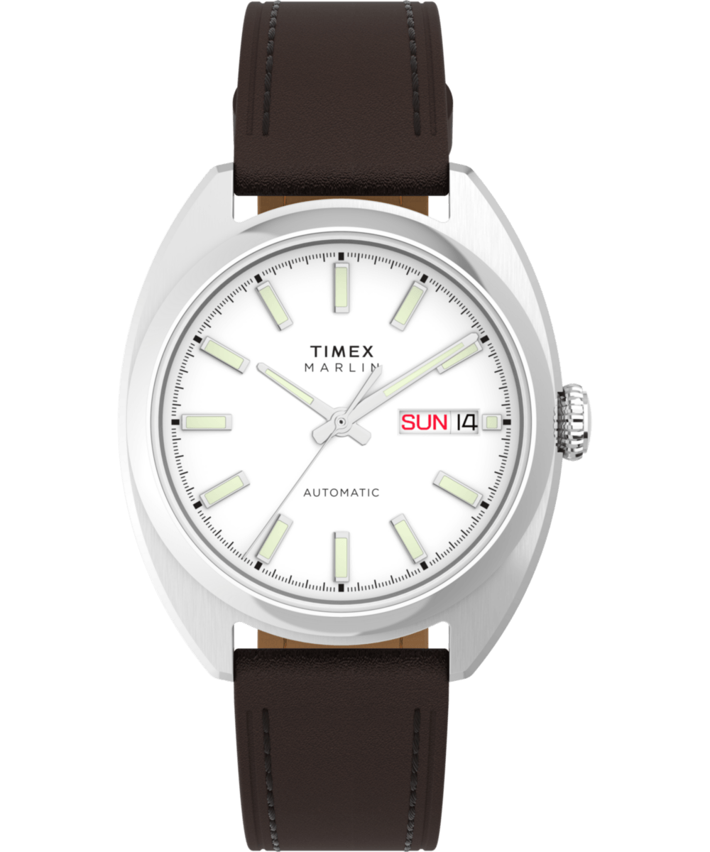 TW2Y65200 Reloj Timex Marlin Draper de caballero banda de piel