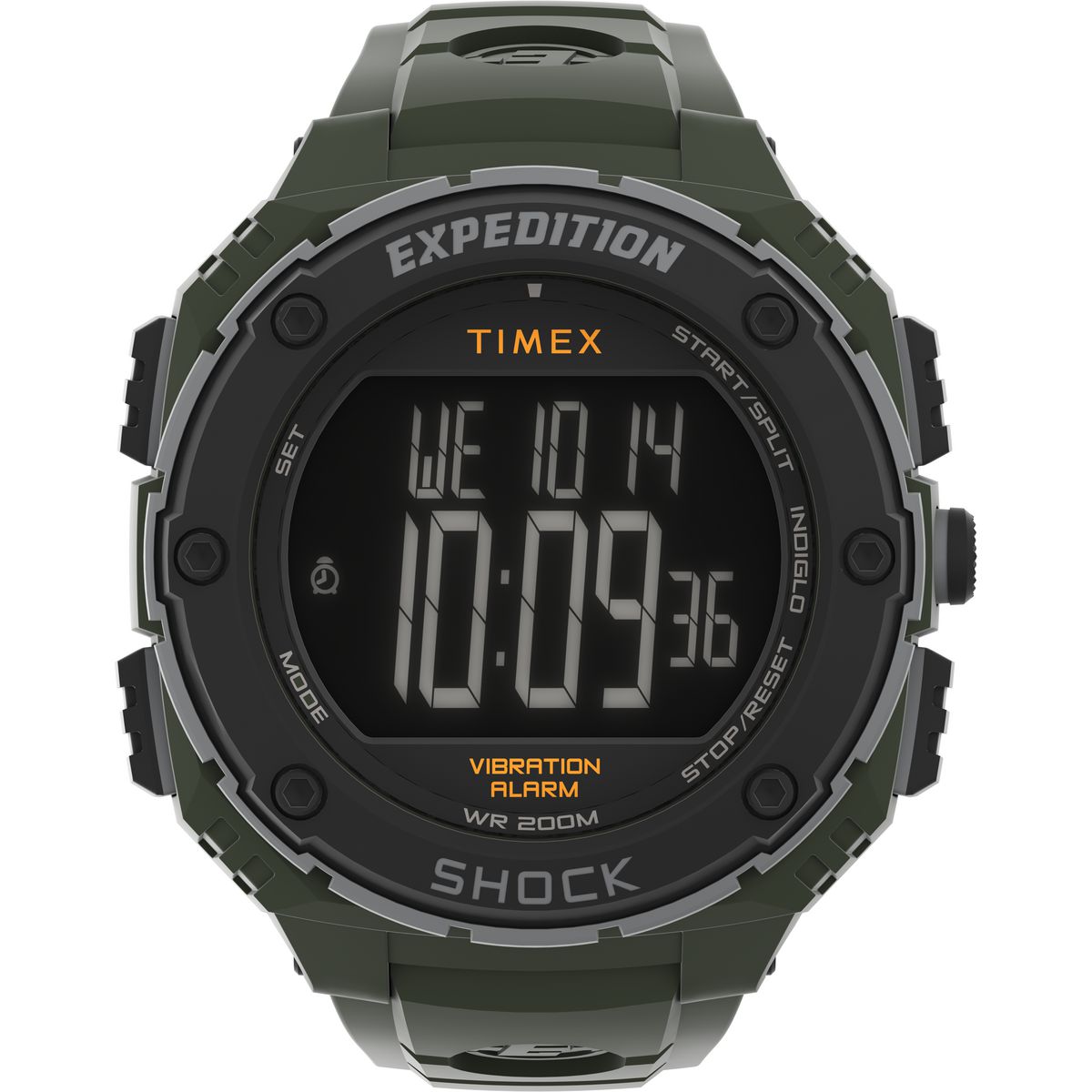 TW4B24100 Reloj Timex Expedition Shock XL Digital para Hombre con Correa de Resina