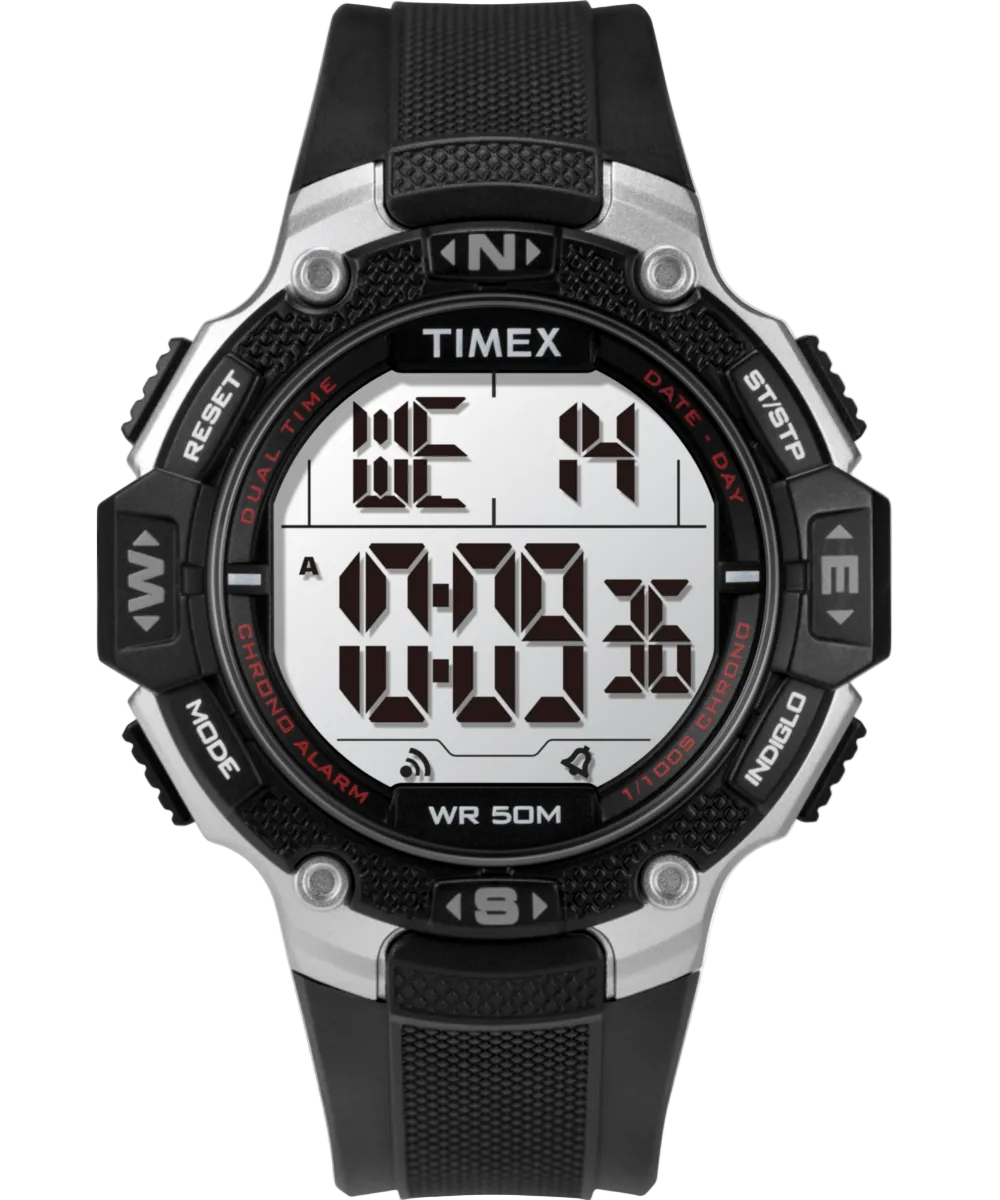 TW5M41200 Reloj Timex Digital para Caballero con Correa de Resina