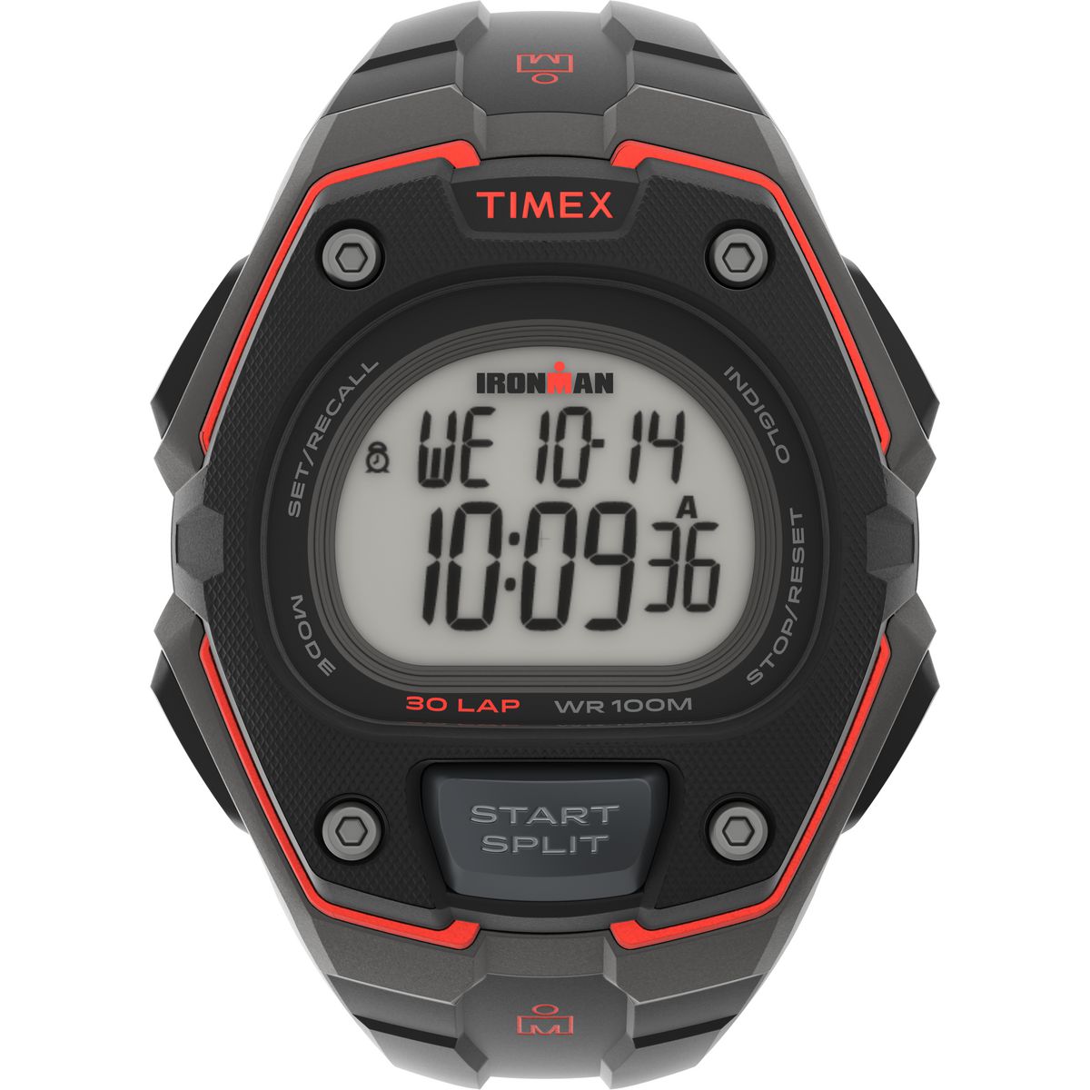 TW5M46000 Reloj Timex Digital para Caballero con Correa de Caucho 43 mm