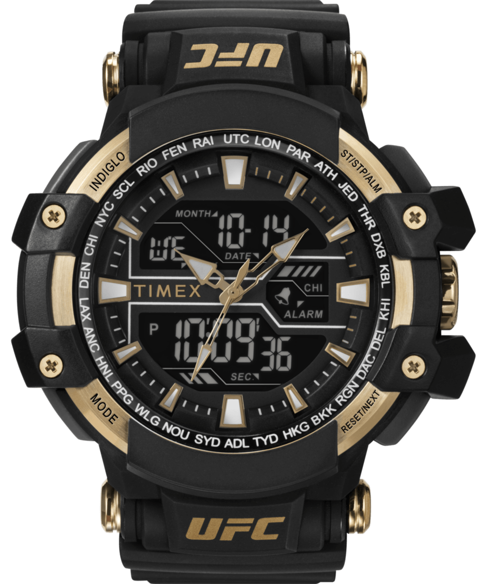 TW5M58300 Reloj Timex UFC Combat de hombre banda de silicona