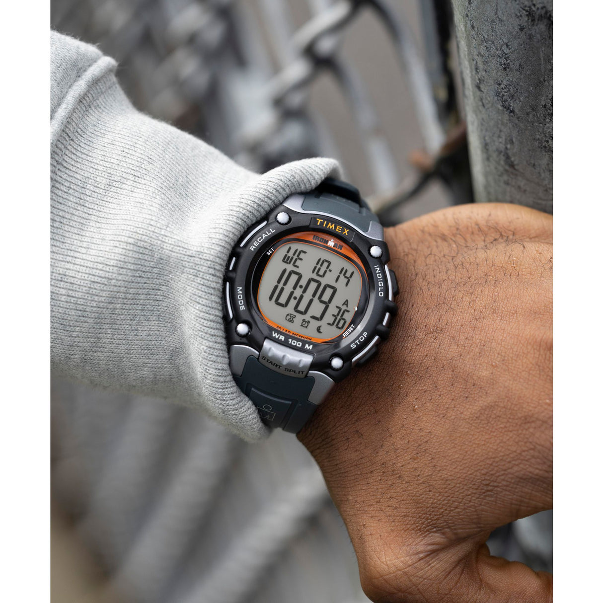 TW5M64500 Reloj Timex Ironman de hombre banda de silicona