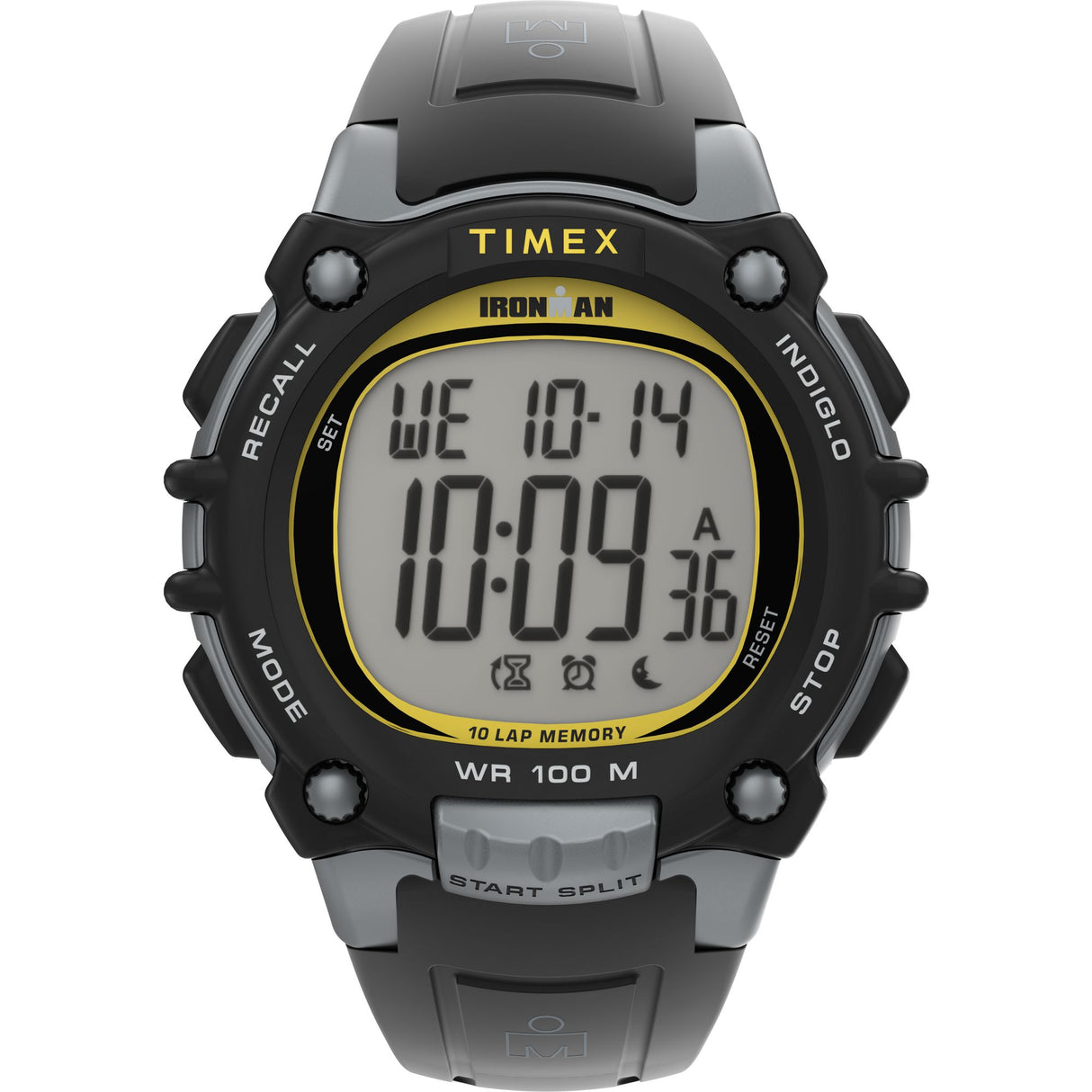 TW5M64600 Reloj Timex Ironman Classic 10 de hombre pulsera de resina 44mm
