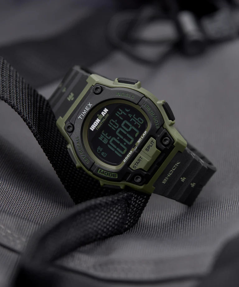 TW5M64900 Reloj Timex Ironman Shock Endure de hombre pulsera de caucho 42 mm