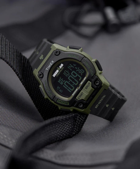 TW5M64900 Reloj Timex Ironman Shock Endure de hombre pulsera de caucho 42 mm