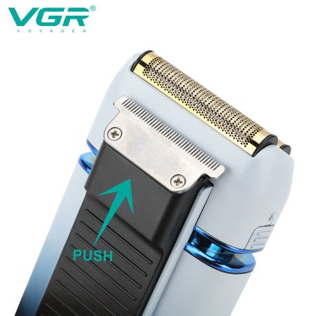 V-362 Rasuradora impermeable recargable por USB pantalla LED