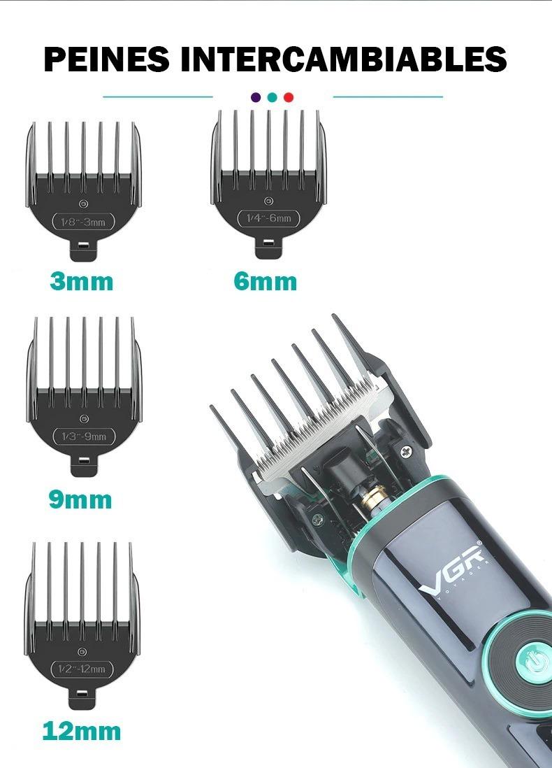 V-671 Cortadora de Barba VGR Recargable usb