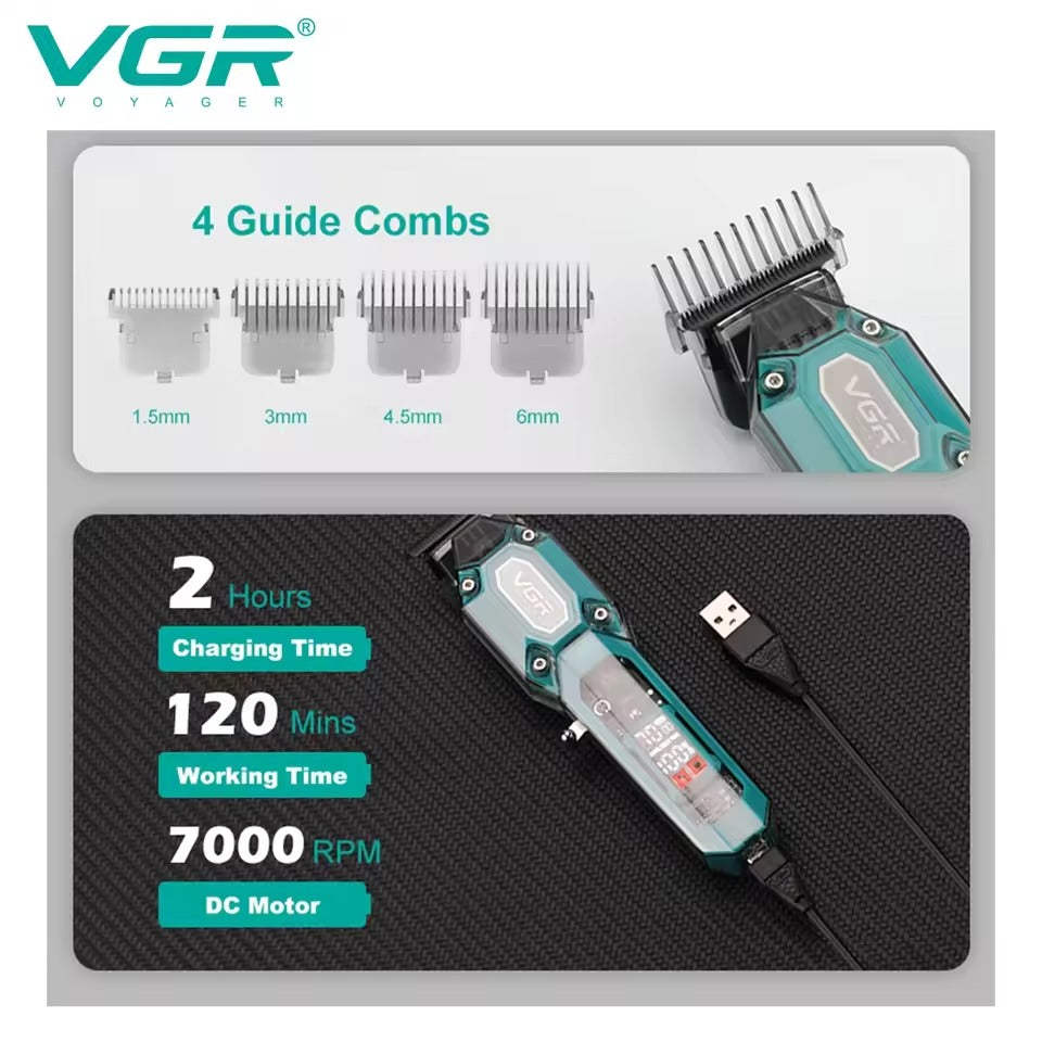 V-900 Rasuradora VGR de caballero inalámbrica color verde