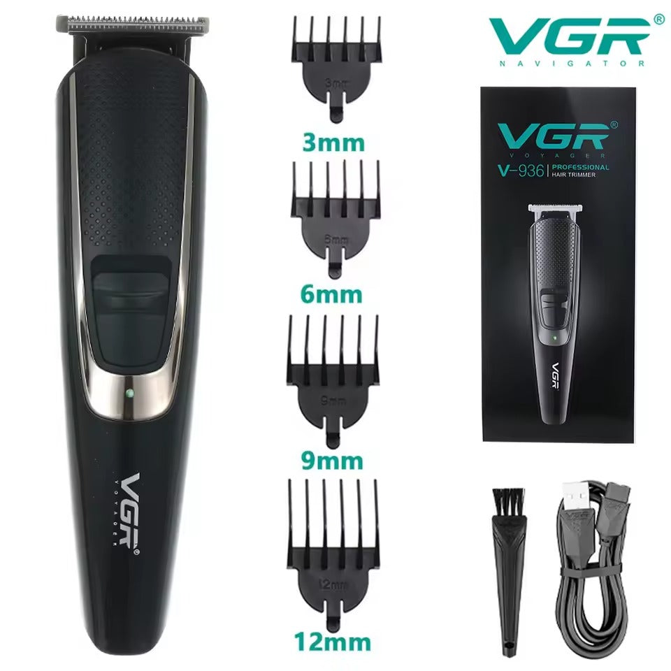 V-936 Rasuradora VGR color negro USB