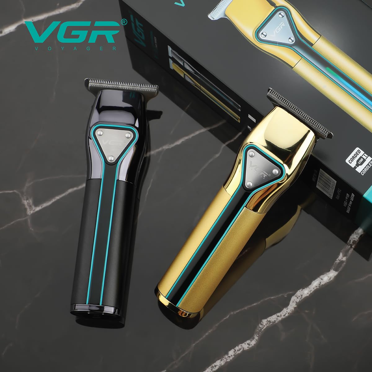 V-960 Rasuradora VGR de caballero color negro recargable