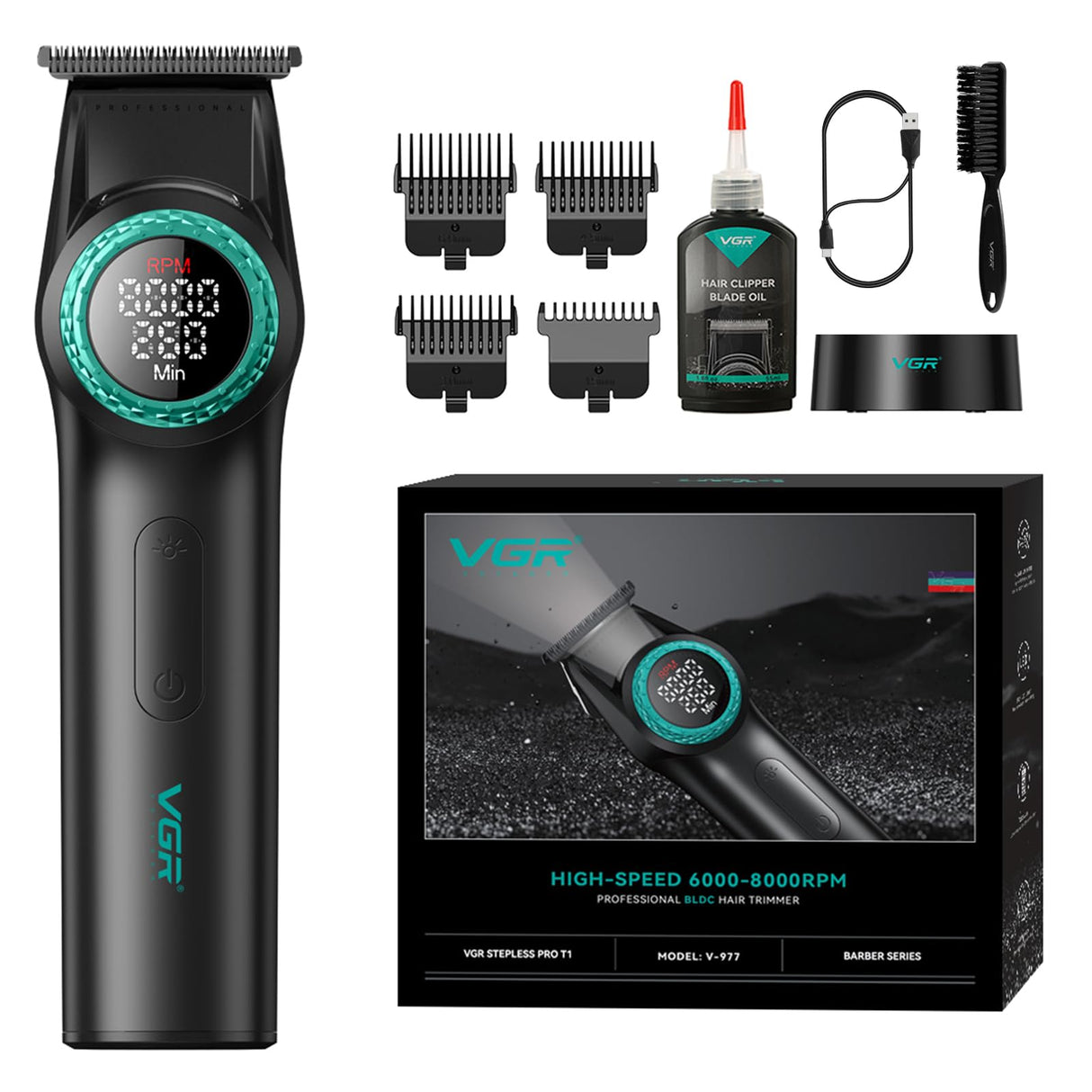 V-977 Recortadora Profesional para Hombre VGR