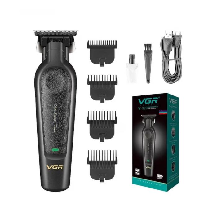 V-995 Rasuradora VGR Profesional inalámbrica de 8 piezas