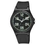 V04A Reloj QQ Análogo para Hombre Correa de Goma