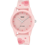 V08A Reloj QQ para señorita pulsera de resina