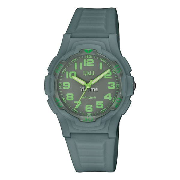 V31A Reloj QQ para hombre pulsera de caucho