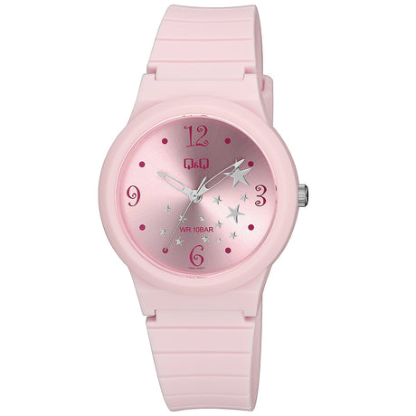 V34A Reloj QQ para dama pulsera de Caucho