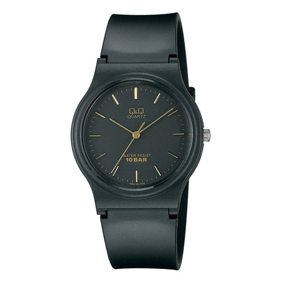 VP46J Reloj QQ para hombre pulsera de cuero