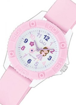 VQ96J Reloj QQ Análogo Infantil Pulsera de Caucho