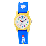 VR99J QQ Reloj Análogo de Resina Color Rosado para Niños