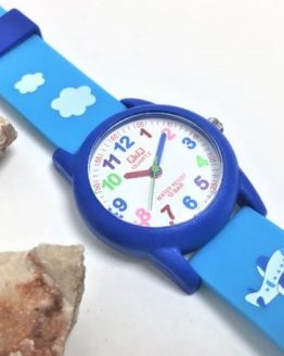 VR99J QQ Reloj Análogo de Resina Color Rosado para Niños