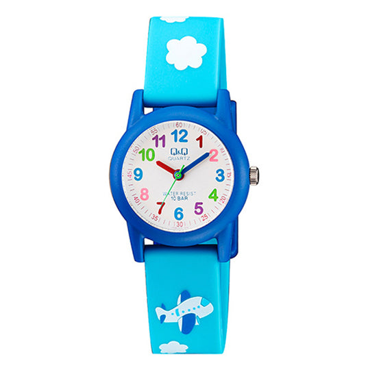 VR99J QQ Reloj Análogo de Resina Color Rosado para Niños