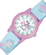 VR99J QQ Reloj Análogo de Resina Color Rosado para Niños