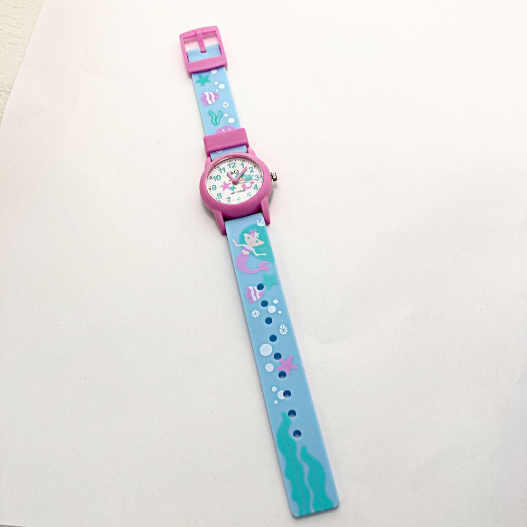 VR99J QQ Reloj Análogo de Resina Color Rosado para Niños