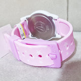 VR99J QQ Reloj Análogo de Resina Color Rosado para Niños