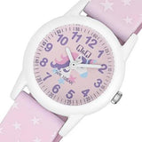 VR99J QQ Reloj Análogo de Resina Color Rosado para Niños