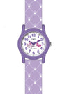 VR99J QQ Reloj Análogo de Resina Color Rosado para Niños