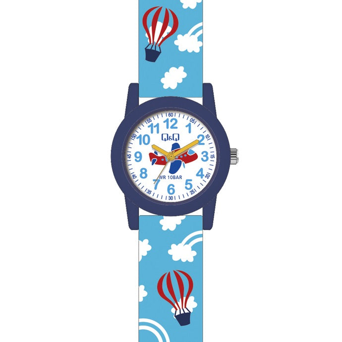 VR99J QQ Reloj Análogo de Resina Color Rosado para Niños