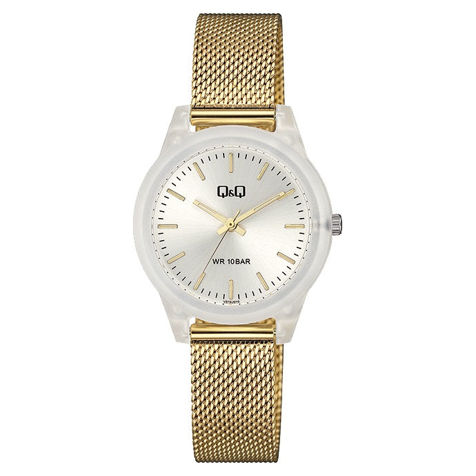 VS13J QQ Reloj Análogo Mesh para Mujer