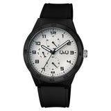 VS54J Reloj QQ Análogo para Hombre Pulsera de Goma