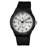 VS54J Reloj QQ Análogo para Hombre Pulsera de Goma