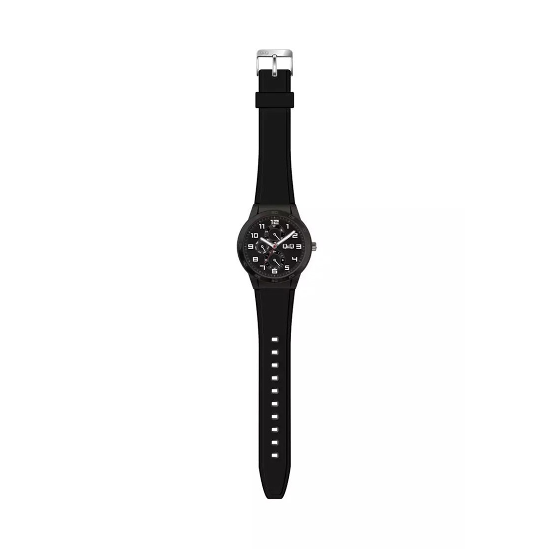 VS54J Reloj QQ Análogo para Hombre Pulsera de Goma