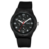 VS54J Reloj QQ Análogo para Hombre Pulsera de Goma