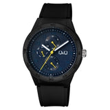 VS54J Reloj QQ Análogo para Hombre Pulsera de Goma