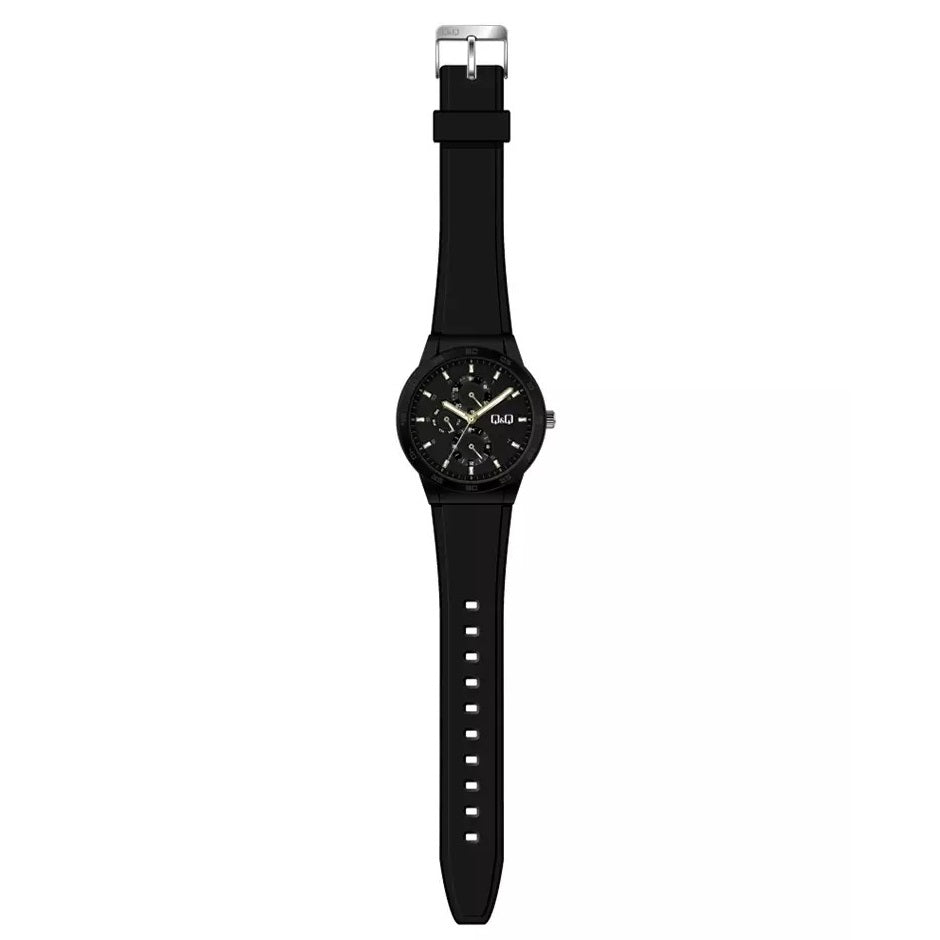 VS54J Reloj QQ Análogo para Hombre Pulsera de Goma