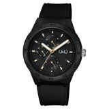 VS54J Reloj QQ Análogo para Hombre Pulsera de Goma