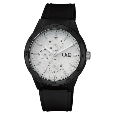 VS54J Reloj QQ Análogo para Hombre Pulsera de Goma