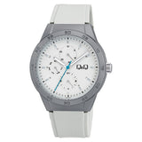 VS54J Reloj QQ Análogo para Hombre Pulsera de Goma