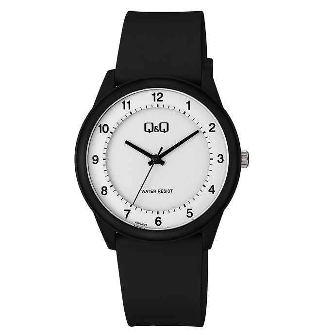 VS60J Reloj QQ Análogo para Hombre Pulsera de Caucho