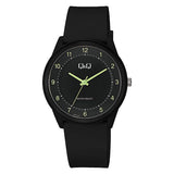 VS60J Reloj QQ Análogo para Hombre Pulsera de Caucho